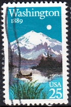 American Letter Sales Stamps 1989 Washington Jianzhou 100 years 1-1