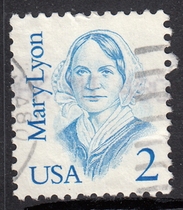 U.S. Letter Sales Stamp 1987 American great woman education pioneer Mary Lyon 1-1