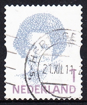 Dutch Letter Marketing Stamp 2010 Queen Beatrix (face value 1)