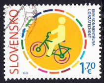 Slovakia Letter Marketing Stamp 2020 World Environmental Protection Action 1-1