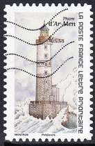 French Letter Marketing Stamp 2019 Lighthouse Guardian of the Coastline 12-5