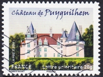 French Letter Marketing Stamps 2012 Castles and Historic Buildings (2) 12-3: Chateau Piquehan
