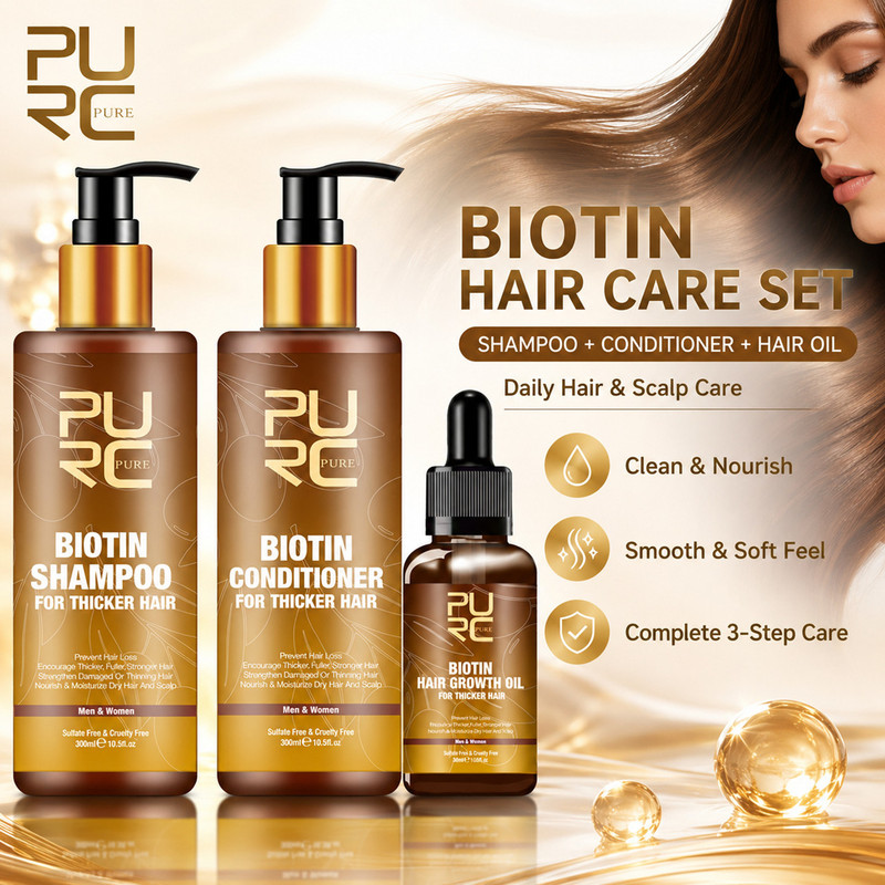 keratin Biotin Hair Loss Prevention Shampoo Conditioner Set keratin Biotin Hair Loss Prevention Shampoo Conditioner Set