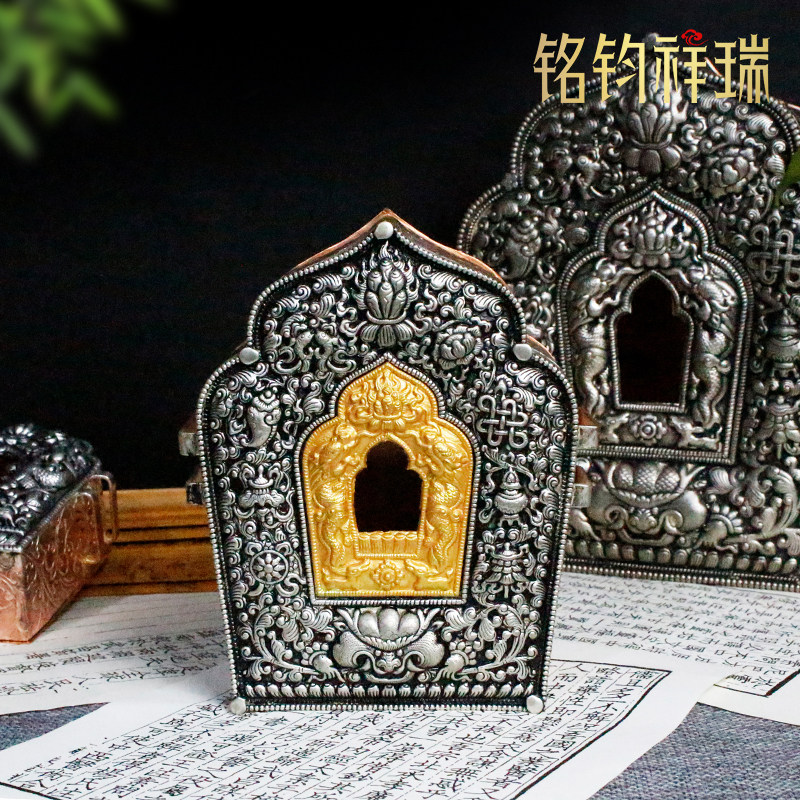 藏式复古做旧铜嘎乌盒|民族风镂空空心嘎乌盒,打开全是惊喜!-其他-淘宝好物网