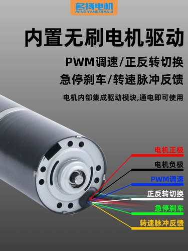 Бесколлекторный планетарный мотор с шестернями, электрическая пони, 12v, 24v