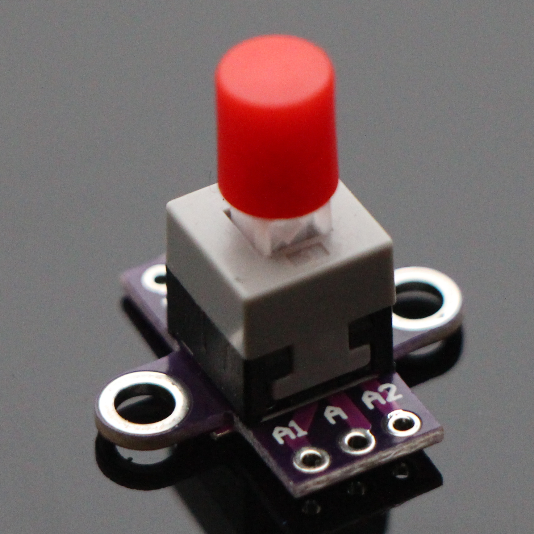 CJMCU-010 with lock key self-locking switch lock switch double row switch