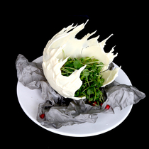 Hotel restaurant steel wire landscaping network artistic conception cuisine creative fusion dishes plate decoration decoration chef supplies tools