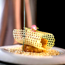 Laze Sugar Sugar raw material hotel restaurant sugar art shape dish pastry artistic conception dish dish dish pastry dish snack dish decoration cooking