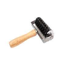 Stainless steel net knife fishing net knife noodle blade mesh puller hotel restaurant chef noodle creative artistic conception dish shape