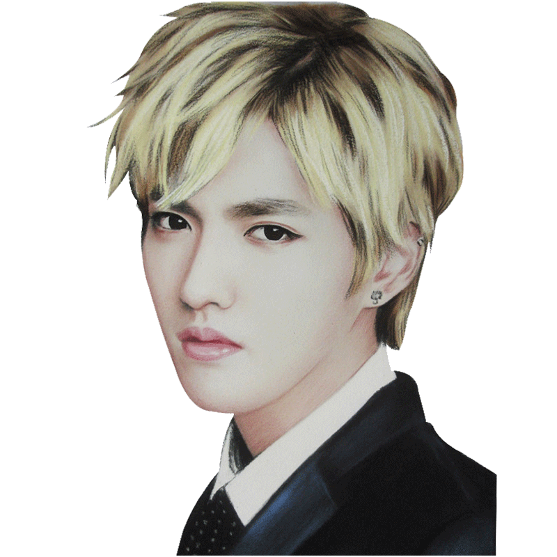 Hand-drawn sketch portrait custom couple head portrait painting color lead painting portrait portrait pure artificial drawing drawing