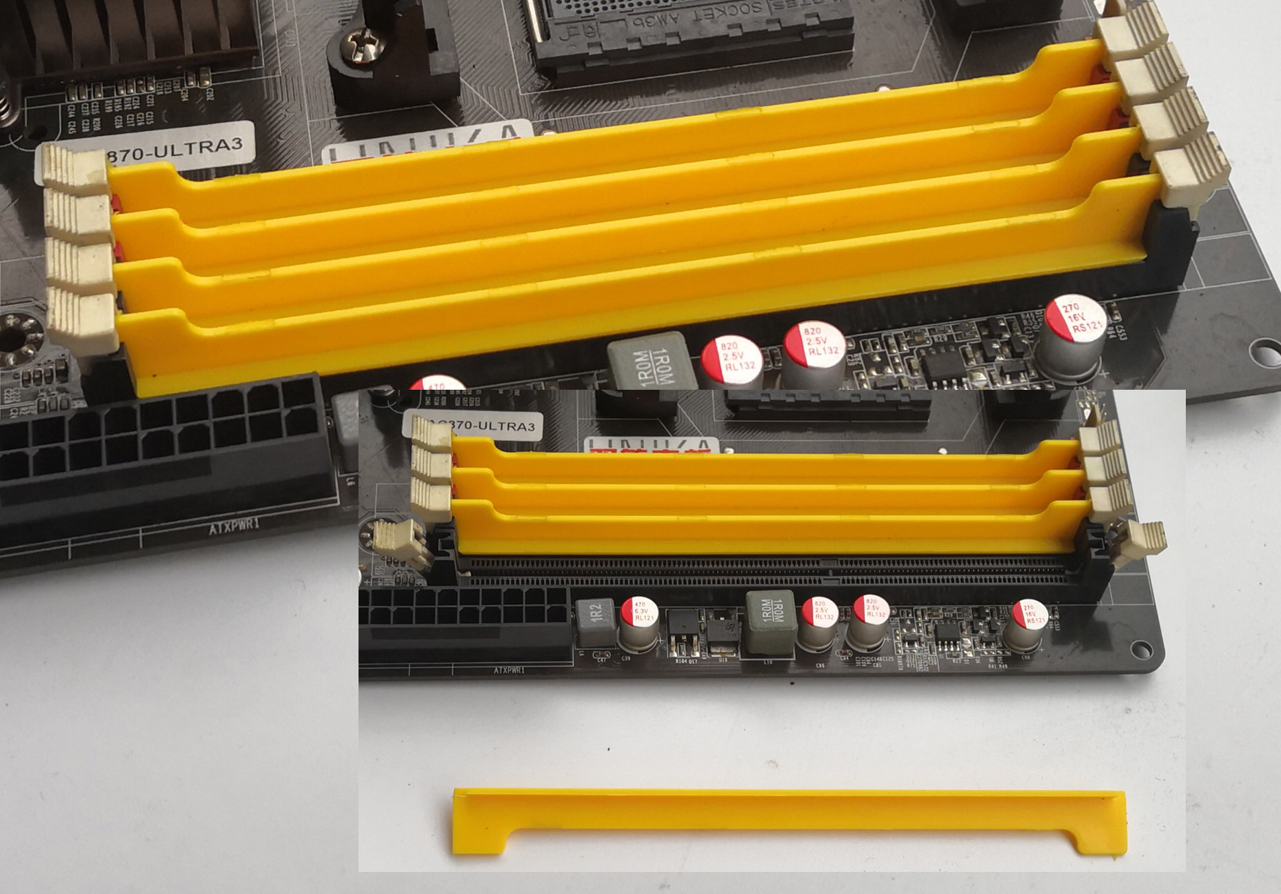 Motherboard Interface Dust-proof cover jacket dust cover memory PCIE SATA USB audio Internet interface Goldfinger