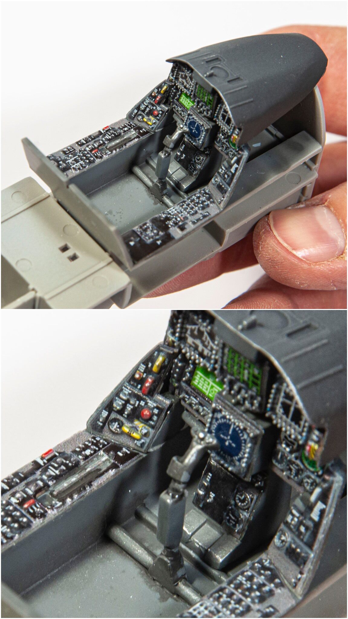 Модель самолета red fox 32014 1/32  f/a-18e 3d打印彩色座舱贴 配  revell