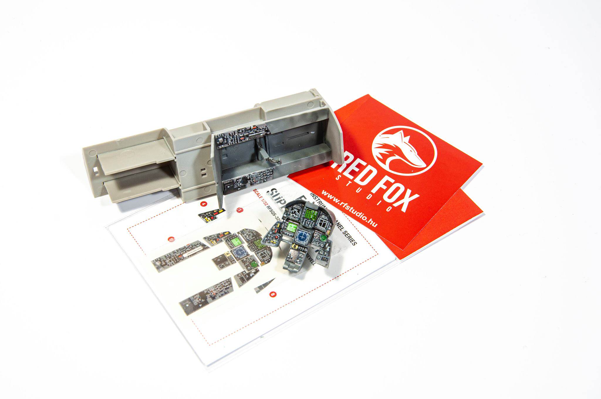 Модель самолета red fox 32014 1/32  f/a-18e 3d打印彩色座舱贴 配  revell