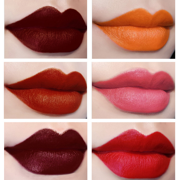 Wei Ya recommends not fading, non-stick cup aunt color lipstick, raincoat, bean paste color, tomato color, red big cherry color