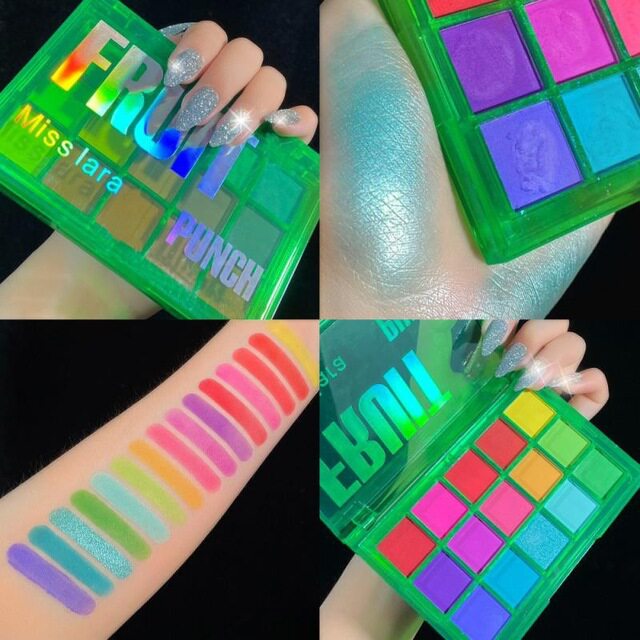 Wei Ya recommends color eyeshadow palette matte pearlescent ins super hot colorful waterproof not smudged European and American makeup stage
