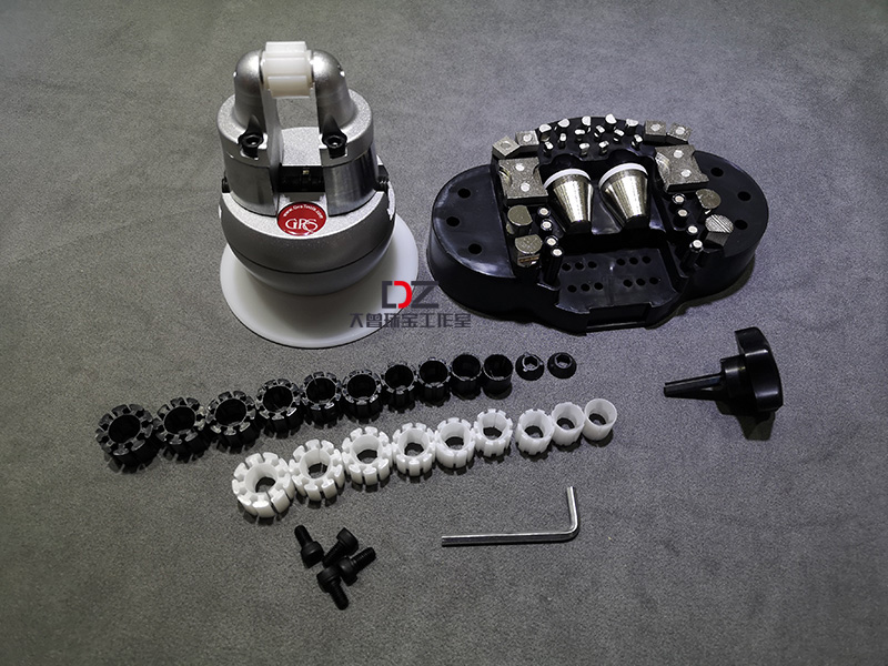 Inlaid stone seat micro-inlaid ball metal carving fixed fixture multi-functional inlaid tool jewelry universal seat micro-inlaid base