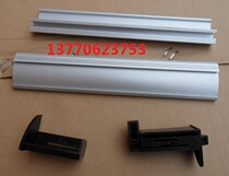 Tool cabinet handle Aluminum alloy handle Workbench Aluminum profile handle Drawer handle with spring lock Plastic head