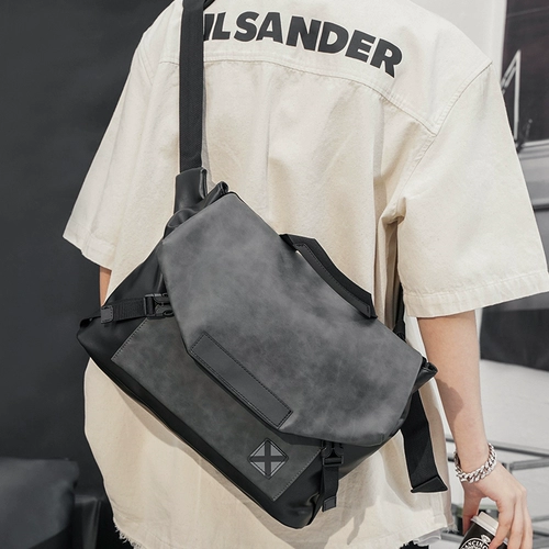 Сумка на одно плечо для отдыха, вместительная и большая сумка через плечо, бизнес-ноутбук, в корейском стиле, бизнес-версия