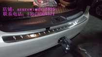 12-23 Patrol Y62 special modification trunk decorative strip rear guard guard plate stainless steel off-road