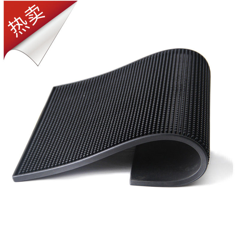 Rubber water filtration mat square bar mat bar mat bar bar mat soft glue bar mat water filter mat anti-slip mat bar counter mat water insulation mat