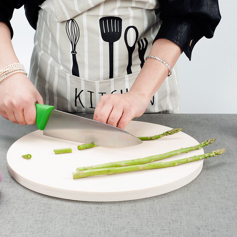 Rubber Japanese Round Choping Board Antibacterial Anti - Mold Cutting Board Screen Panel