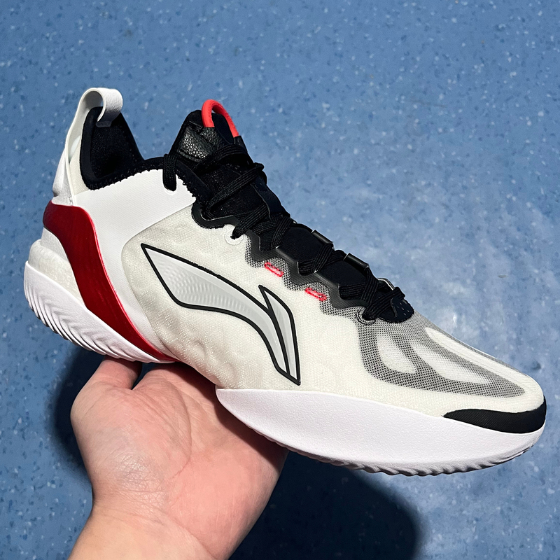 Li-Ning Yushuai 19V2 Men's Shoes, Lightweight, Breathable, Shock-Absorbing, Stable Support, Low-Top Practical Basketball Shoes Abav049
