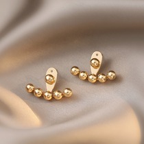 Hong Kong (designer) RVY 2021 New Tide Prince Wen same earrings female summer light luxury ear jewelry