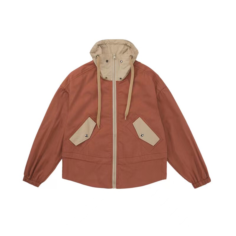 【 50% off Big Sale 】Chillhang Retro Outdoor Mountaineering Water-Repellent Short Jacket Windproof Jacket for Women