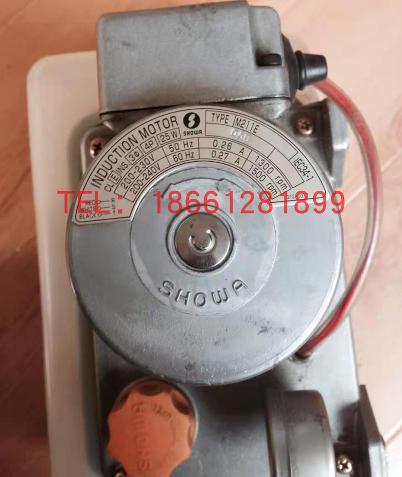 Japan SHOWA SHOWA oil pump motor TYPE M211E INDUCTION MOTOR