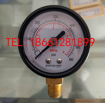 Original Nanjing BIJUR DELIMON lubrication pump pressure gauge Oiler pressure gauge Oil pressure gauge