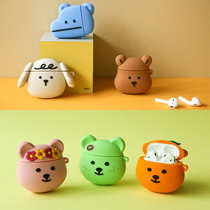 Korean dailylike Apple wireless bluetooth headset case Airpods pro cute cartoon silicone case