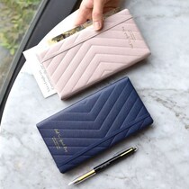 South Korea plepic small fragrant wind V-word pattern daily portable portable perpetual calendar week plan notebook notebook