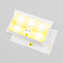 South Korea 2nul simple transparent bus card package ultra-thin small meal card access card bank PVC work permit small