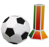 Paper model making DIY manual work educational toy football ornaments Sports 3D three-dimensional paper model