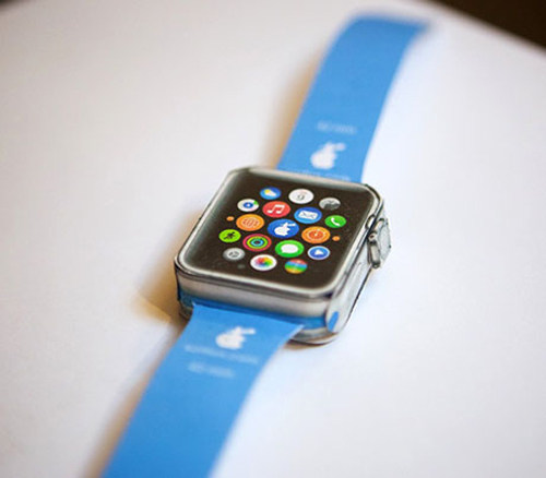 3D stereo paper model making DIY manual work Puzzle Toy Simulation Watch children's watches props