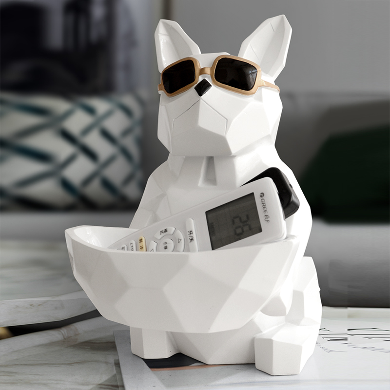 Simply Nordic Cool Dog Collects Towels Decorations Living Room Tea Table Table Napkin Pumped Box