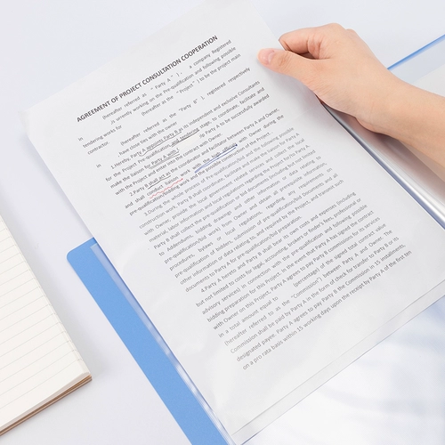 Deli 5005es Информационная книжка 60 страниц многослойной папки Тестовая бумага Студенты Студенты Файлы в офис для хранения