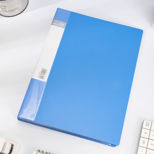 Deli 5005es Информационная книжка 60 страниц многослойной папки Тестовая бумага Студенты Студенты Файлы в офис для хранения