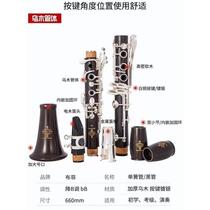 Buffy wood reed pipe R 13 B flat 17 key black single pipe beginner grade examination dance DGQ stage performance high quality Wu