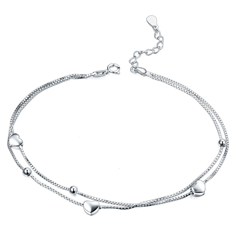 Bracelet de cheville Femme OTHER   en Argenterie - Ref 3102713 Image 5