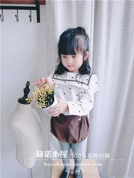 Chemise fille à manche longue en coton - Ref 2085864 Image 17