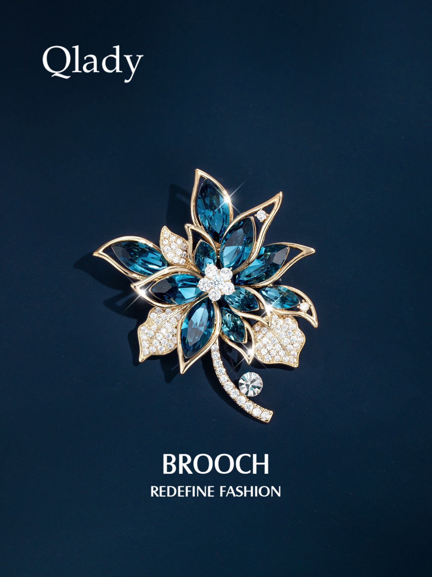 Women's Brooches, High-End Exquisite and Fashionable Women's Brooches, High-End Brooches for Women's Clothing, Accessories with a Sense of Luxury and Light Luxury