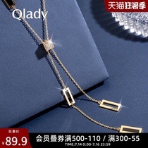 Sweater chain long decorative necklace 2021 2020 new womens accessories pendant high-end high-end atmospheric jewelry