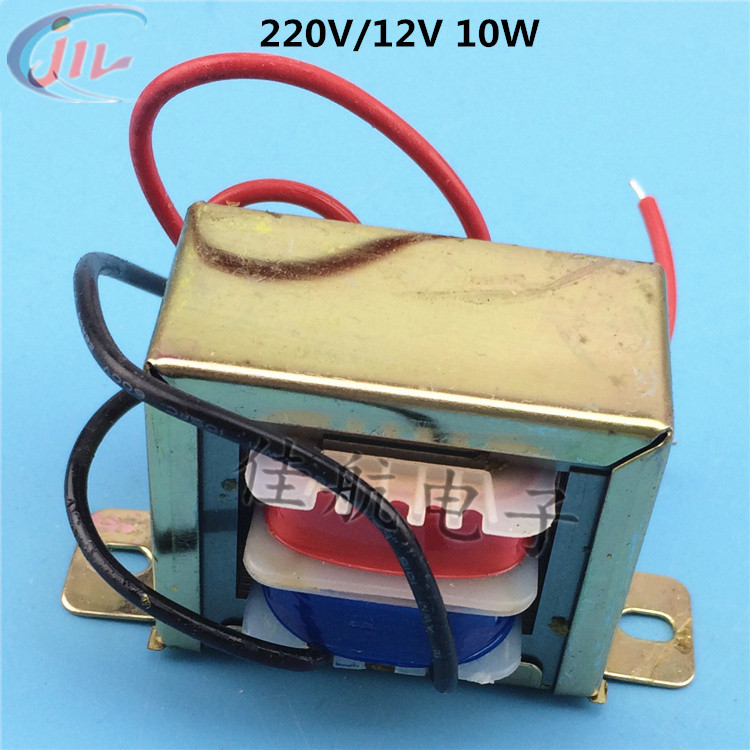 EI48 transformer 220V to 12V10W 10VA 6V 9V 12V 15V 18V 24V single and double AC
