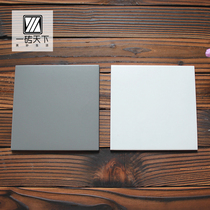 Special price Nordic small white brick square white grey tile kitchen toilet bathroom wall brick and floor tiles 200