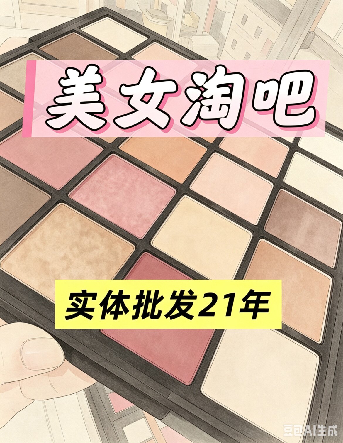 美女淘吧的LOGO