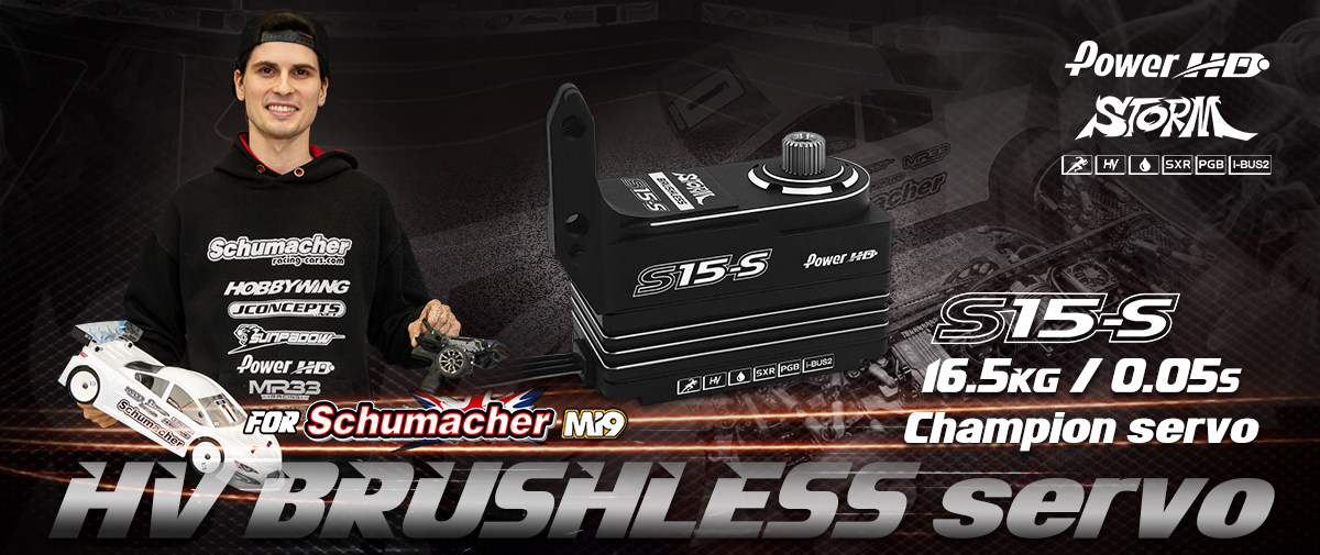 パワーhd S15-Sダイレクトマウントサーボ、1、10モーターホームmi9