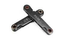 Thread template tooth gauge stainless steel 55 degree 60 degree metric and inch integrated pitch ruler Rose tooth pitch measuring tool