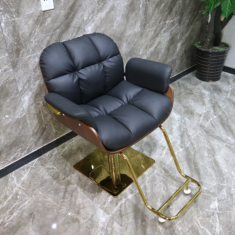 Net red light luxury hair chair barber shop special hair cutting chair hair salon fashion haircut chair simple dyeing hot chair