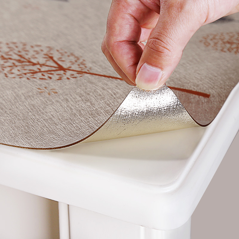 ins table cloth waterproof oil protection free of washing plastic soft glass pvc thickened table cushion water crystal plate tea table mat